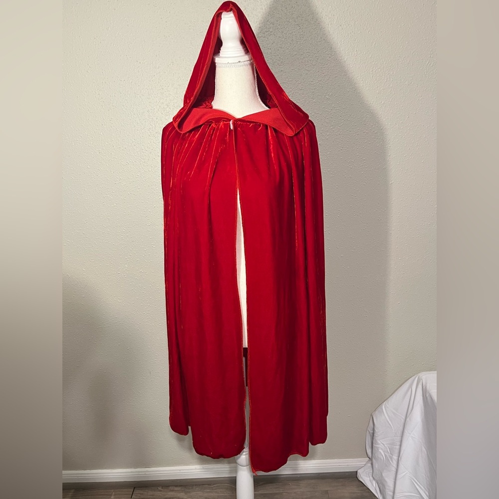 Red Hooded Cape
